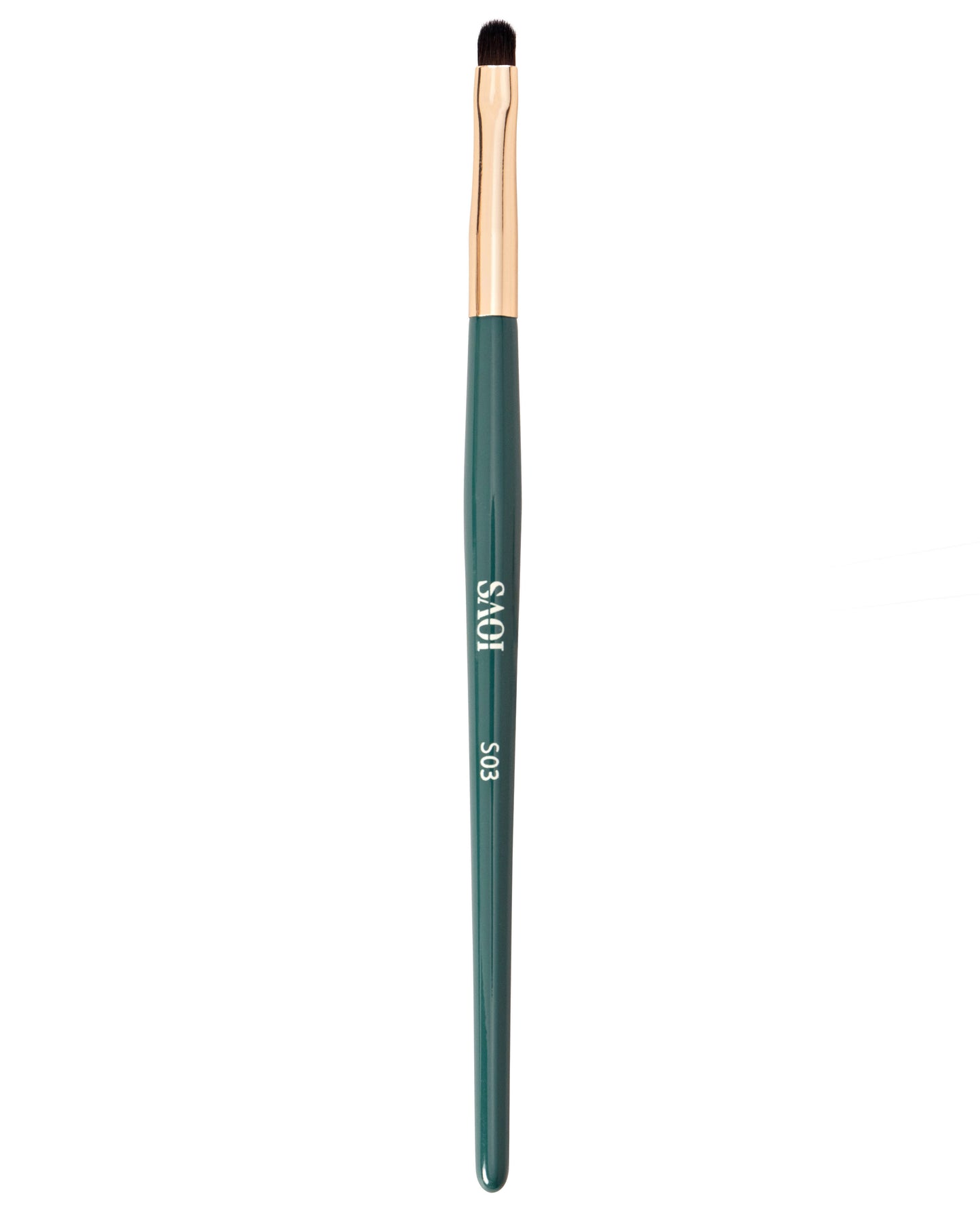 smudging brush, precise shade and blend control, effortless sultry look without the panda eyes result, particularly useful for those with hooded eyes, Blending eyeliners, Blending eyeshadow, Inner corner highlight, Glitter application
