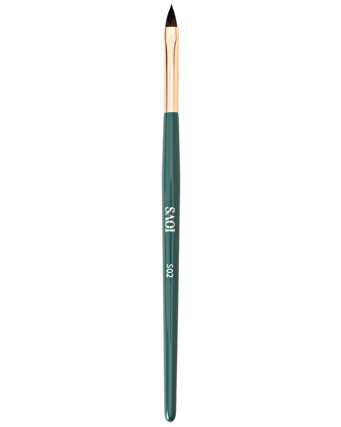 unique shaped brush with dense bristles and a fine detail tip, works with both cream and powder products for a flawless result, creating the perfect red lip, Lining the eye, Creating a half-wing, Cut creases, Inner corner wing, Bottom lash line